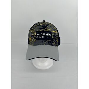 PUMA RedBull‎ Racing Hat Snapback Official Mesh Adjustable One Size Blue Yellow